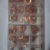 Σετ παξιμάδια πεταλούδα - 150pcs - 678177