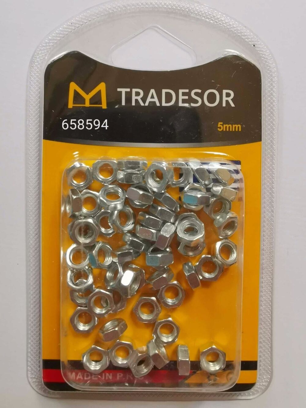 Σετ 50Χ - Παξιμάδια - 5mm - 658594