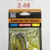 Αγκίστρια - Fishhook - 3.4mm - 20106