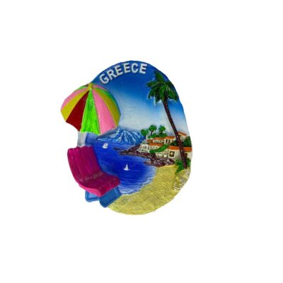 Tουριστικό μαγνητάκι Souvenir – Σετ 12pcs - Resin Magnet - Greece - 678023