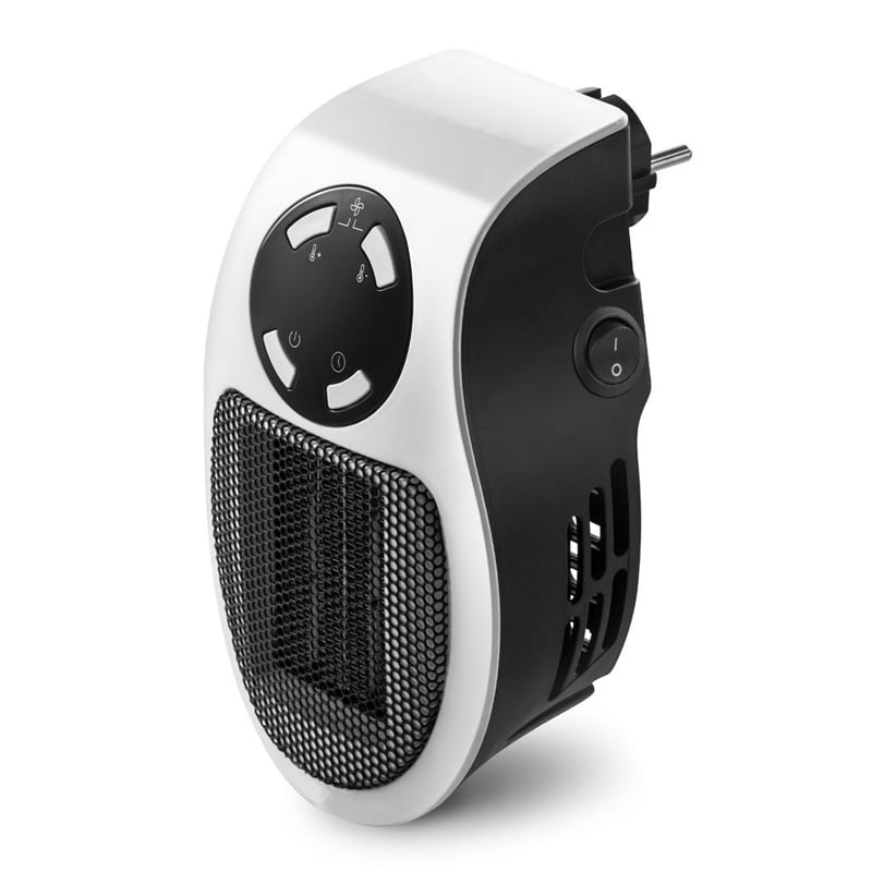Φορητό αερόθερμο πρίζας 500W - Handy portable warm air blower heater