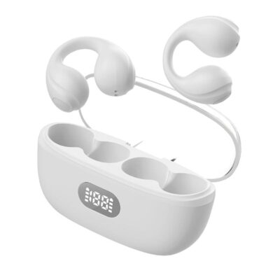 Bluetooth Handsfree Ακουστικά με Θήκη Φόρτισης F50 TWS - Wireless bluetooth earphones clip-on headset