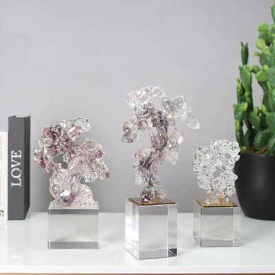 Γυάλινο Διακοσμητικό Γλυπτό - Glass Sculpture Decor