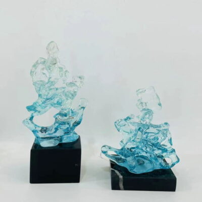 Γυάλινο Διακοσμητικό Γλυπτό - Glass Sculpture Decor
