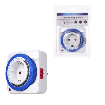 24ώρος Αναλογικός χρονοδιακόπτης 3600W 16Α - Programme timer