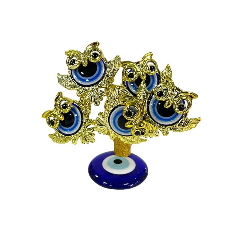 Διακοσμητικό με μπλε μάτια - Decoration with blue eyes