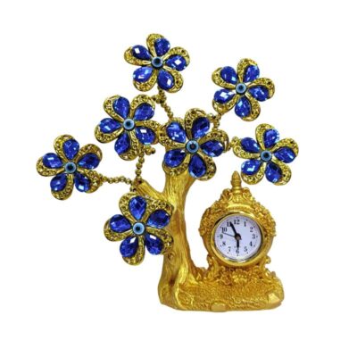 Διακοσμητικό με μπλε μάτια ρολόι - Decoration with blue eyes clock