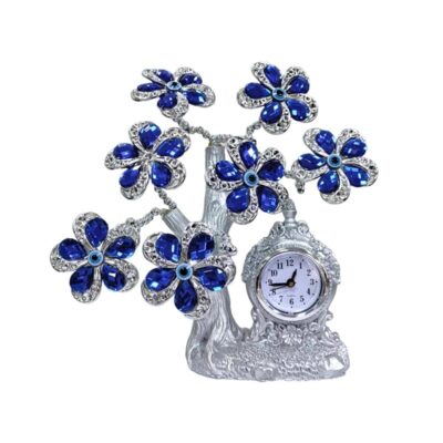 Διακοσμητικό με μπλε μάτια ρολόι - Decoration with blue eyes clock