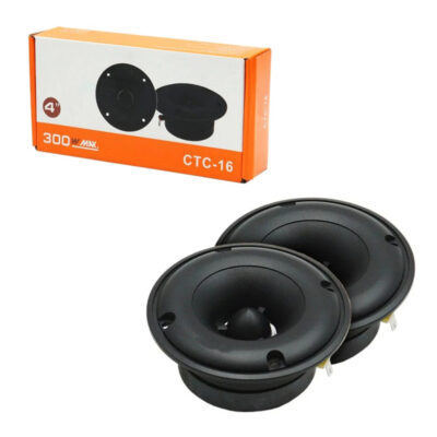 PerVoi Σετ Ηχεία Αυτοκινήτου 4" 300W 35w RMS CTC-16G - Tweeter Car Speaker