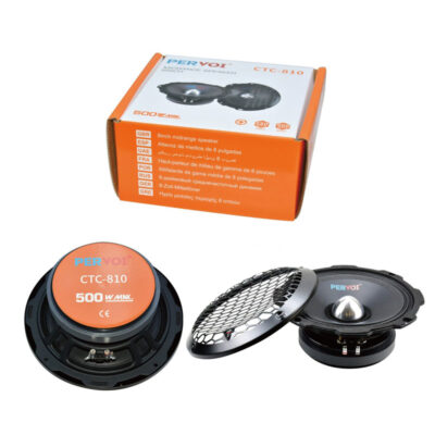 PerVoi Ηχείο Αυτοκινήτου 8" με 500W CTC-810 - Drive Midrange Car Speaker
