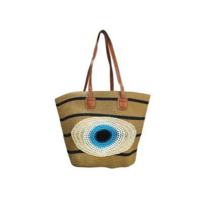 Ψάθινη Τσάντα Θαλάσσης - Beach bags