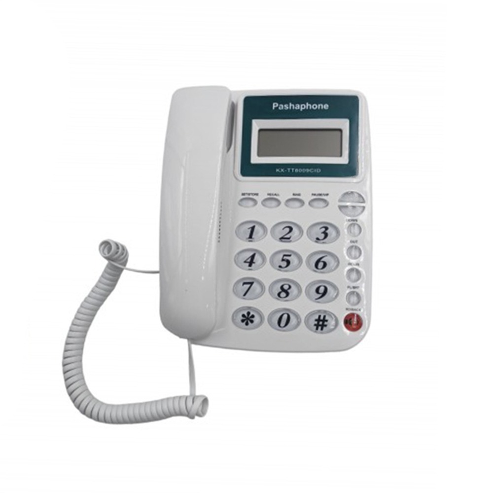 Pashaphone Ενσύρματο Σταθερό Τηλέφωνο Γραφείου KX-T8009CID - Telefone