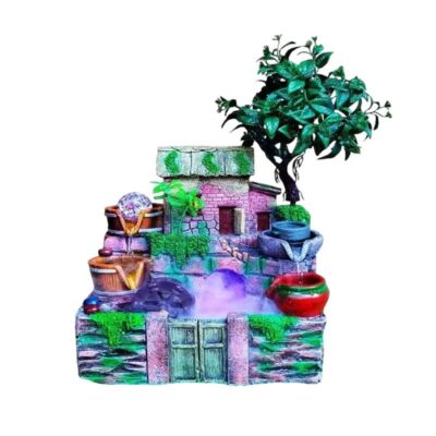 Διακοσμητικό Συντριβάνι Feng Shui - Resin craft bonsai running water ornament