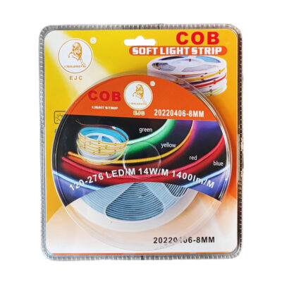 EJC Λεντοταινία LED ταινία COB 5m κίτρινο χρώμα 20220406-8MM - Soft light strip yellow