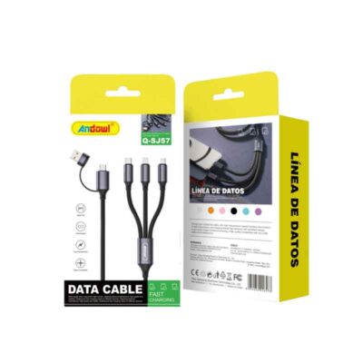 Andowl Καλώδιο ήχου Lightning σε AUX 3.5mm Q-YP50 - Audio Cable