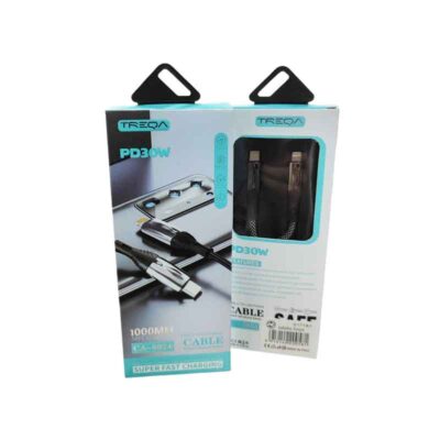Treqa Kαλώδιο δεδομένων Type-C σε Lightning PD30W 1m CA-8924 - Super Fast Charging Data Cable
