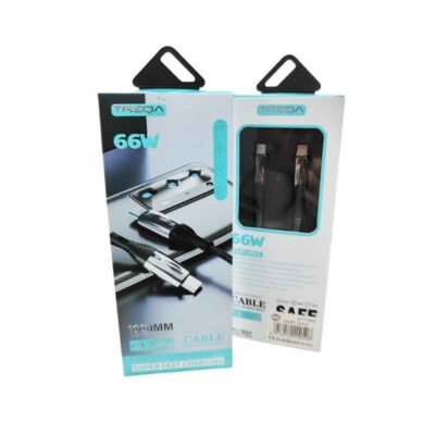 Treqa Kαλώδιο δεδομένων Type-C σε Type-C 66W 1m CA-8925 - Super Fast Charging Data Cable