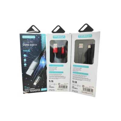 Treqa Kαλώδιο δεδομένων USB σε Type-C 5.1A 1m CA-8913 - Super Fast Charging Data Cable