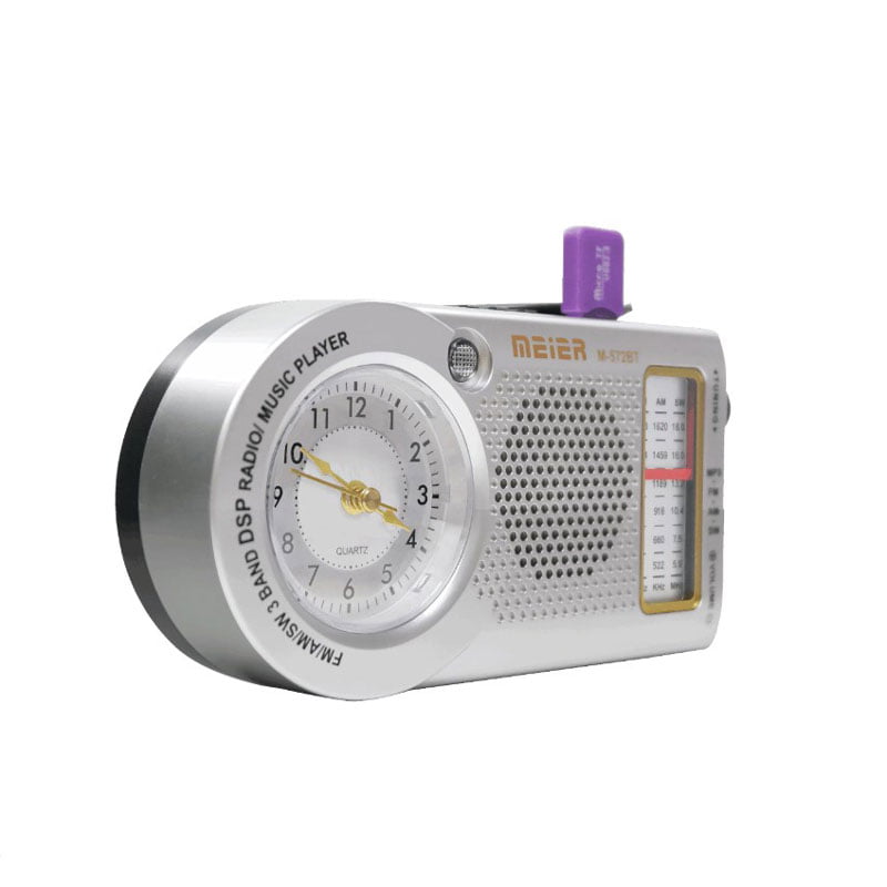 Meier Επαναφορτιζόμενο Φορητό Ραδιόφωνο M-572BT - Radio