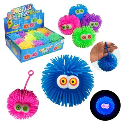 Παιχνίδι αντιστρές με φως - Αnti-stress squishy ferhat ball