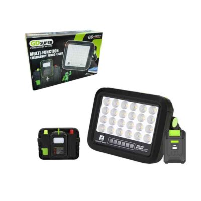 GDSuper Πολυλειτουργικός Προβολέας 150W Έκτακτης Ανάγκης 5V GD-2307B-N - Multi-Function Emergency Flood Light