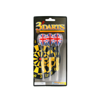 Σετ Βελάκια με Σκληρή Μύτη 3τμχ - Darts Set