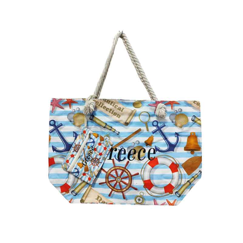 Τσάντες Θαλάσσης Με Πορτοφολάκι Greece - Beach bags