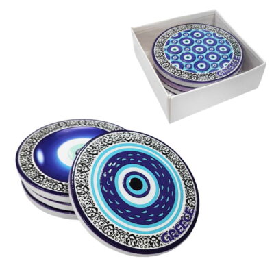 Σετ σουβέρ Greece 4τμχ - Coaster set 4pcs