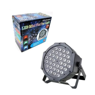 Φωτορυθμικό 36 LED -  Mini flat par light stage