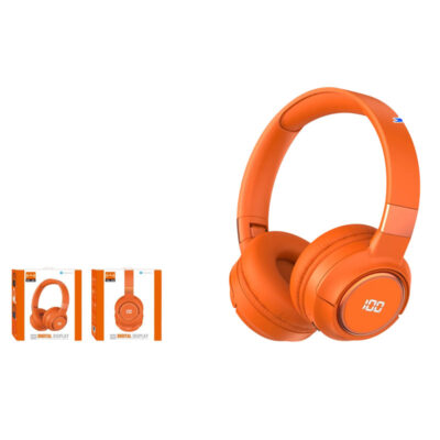 Ασύρματα Ακουστικά MSL-909 - Digital Display Over-ear Foldable Stereo Headphones