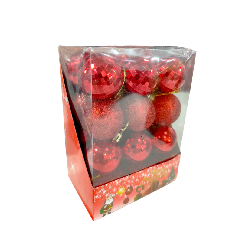 Χριστουγεννιάτικες μπάλες 24τμχ  - Christmas decoration balls 24pcs