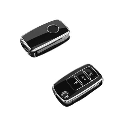 Θήκη Κλειδιών Αυτοκινήτου Μαύρη - Car Key Cover
