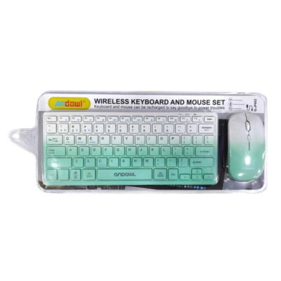 Andowl Q-JP662 Σετ πληκτρολόγιο & ποντίκι ασύρματα - Wireless keyboard & mouse set