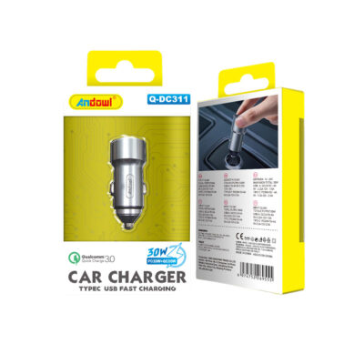 Andowl Φορτιστής αυτοκινήτου 30W Q-DC311 - Car charger