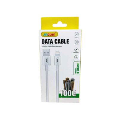 Andowl Καλώδιο Δεδομένων USB σε Lightning 1m 3A Q-SJ6090- Data Cable