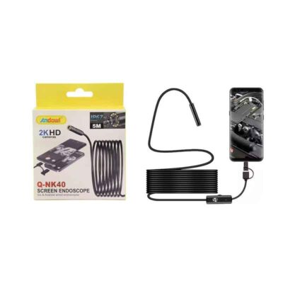 Andowl Ενδοσκοπική Κάμερα με Καλώδιο 5m Q-NK40 - Screen Endoscope