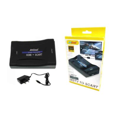 Andowl Μετατροπέας εικόνας και ήχου HDTV σε SCART QY-V06 - HDTV to SCART