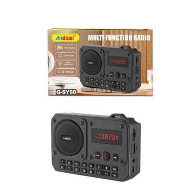 Andowl Επαναφορτιζόμενο Ψηφιακό Ραδιόφωνο Q-SY60 - Multi Function Radio