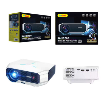 Andowl Προτζέκτορας Λάμπας LED Q-HD700 - Smart Projector
