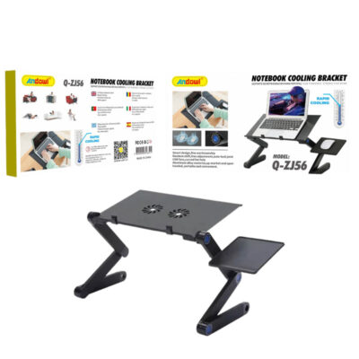 Andowl Q-ZJ56 Βάση για Laptop Με Ανεμιστηρα - Notebook Cooling Bracket