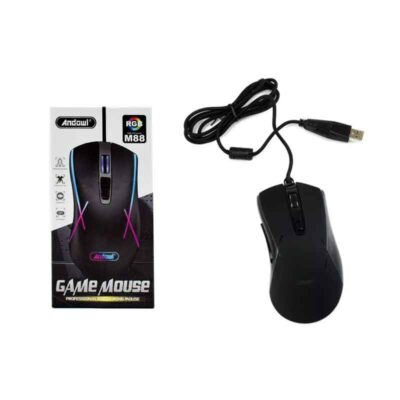 Andowl Ενσύρματο Gaming Ποντίκι Με LED RGB Φωτισμό M88 – Gaming Mouse