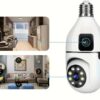 Κάμερα ασφαλείας IP - Dual - Lamp E27 - 080021
