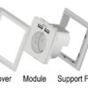 DELOCK Αντάπτορας ρεύματος 11471, 2x USB, 2.4A, λευκός