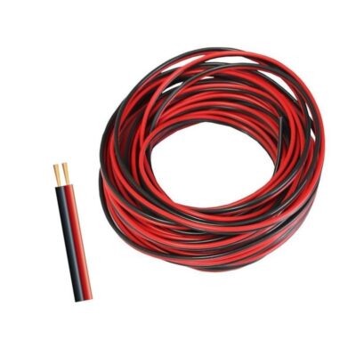 Καλώδιο Ήχου 100m κόκκινο/μαύρο 2 x 0.75mm²- Electrical wire