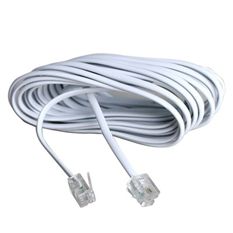 AOWEIXUN Καλώδιο ethernet & τηλεφώνου 5M - Telephone cable flat