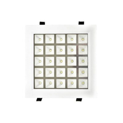 LED φωτιστικό οροφής λευκό φως 25W 220V - LED PANEL LIGHT SQUARE WHITE