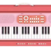 Παιδικό αρμόνιο με μικρόφωνο - 37 - USB - 161284 - Pink