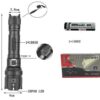Επαναφορτιζόμενος φακός LED - L8-P50 - 180094