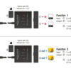 DELOCK USB-C switch 18911, 2 σε 1 bidirectional, 10Gbps, 8K, 100W, μαύρο