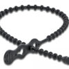 DELOCK reusable δεματικά καλωδίων 18967, 310x4.5mm, μαύρα, 10τμχ